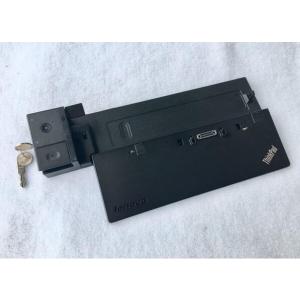 中古美品　Lenovo Thinkpad X240, X250, X260, X270 Ultra Dock 40A1 ドッキングステーション鍵付 65WACアダプタ付｜yiwustore2