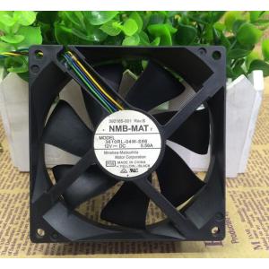新品　NMB 3610RL-04W-S66 9cm　9025 12V 0.56A 4線　ファン