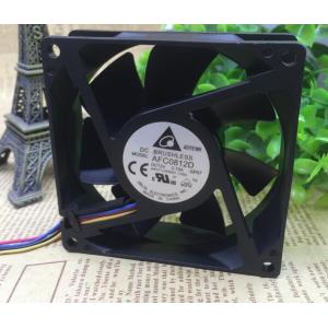 YXS361☆ 中古 ☆DELTA PC冷却ファンQFR0812SH 8CM 8025 12V 0.50A 4