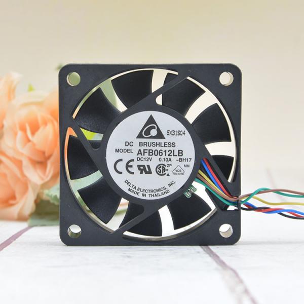新品　DELTA　6CM AFB0612LB 12V 0.10A 6015 PWM　CPUファン