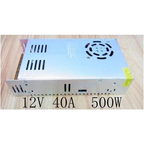 新品　100V → 12V AC → DC 12V 40A S-500w-12電源変換器 コンバータ...