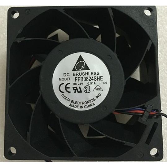 新品　DELTA　8CM CV330A FFB0824SHE DC24V　ファン