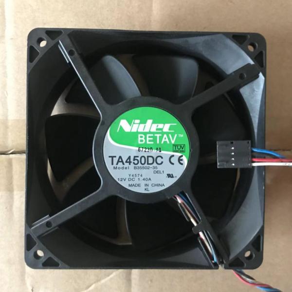 新品　NIDEC TA450DC B35502-35 12038 12V 1.4A 12cm ファン