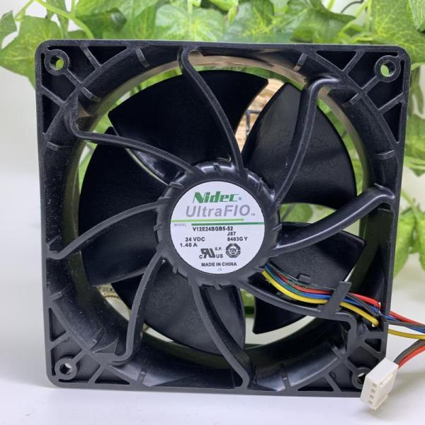 新品　NIDEC　V12E24BGB5-52 DC24V 1.40A ファン