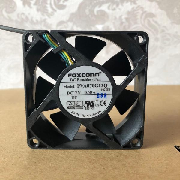 新品　PVA070G12Q Foxconn 7025 12V 0.50A 7cm PWM　CPUファ...