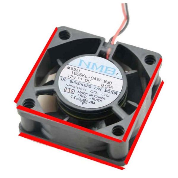 新品　NMB 4015 12v 0.09A ファン 1606KL-04W-B30