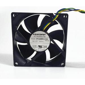 新品　foxconn 8cm8025 12V0.65A4PIN PWM CPUファン PVA080G...