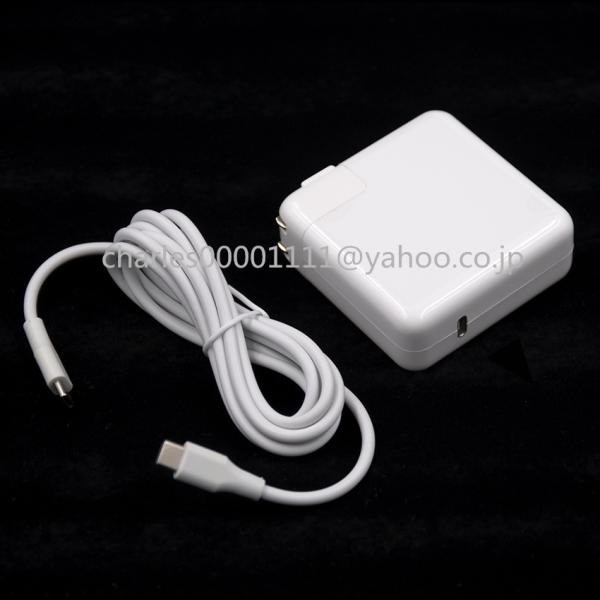 新品  修理交換用 Apple MacBook Pro 15インチ A1534 電源 ACアダプター...