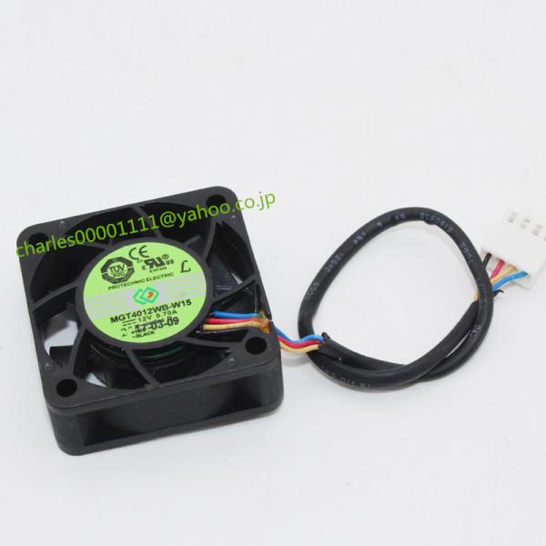 新品 MGT4012WB-W15 MAGIC 12V 0.09A 4015 4線 4MC　冷却ファン