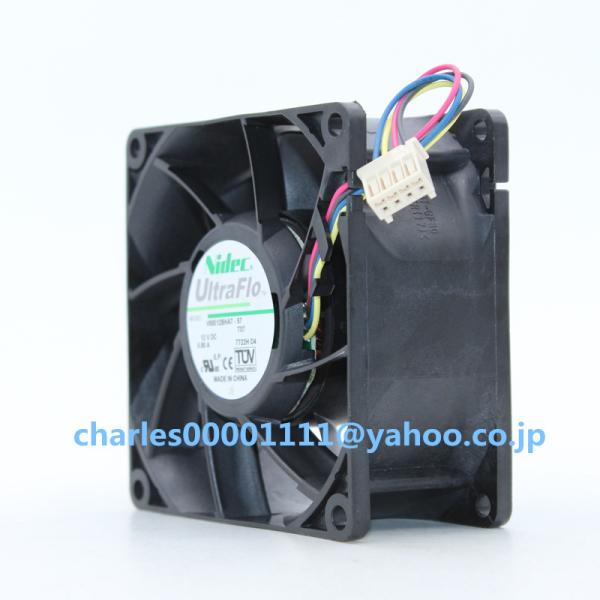 新品 V80E12BHA7-57 Nidec 8038 12V 0.80A 8CM 4線 PWM 冷...