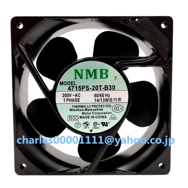 新品  NMB 12038 200V 14/13W 12CM 4715PS-20T-B30 散熱ファ...