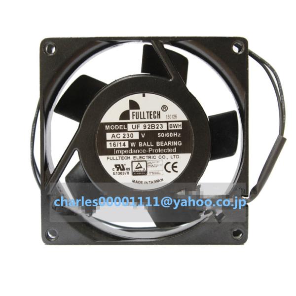 新品   UF92B23BWH  FULLTECH 9025 220V  9CM ファン