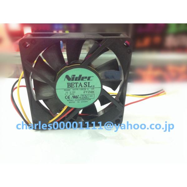 新品　Nidec　7015　12V　0.12A　D07R-12B2MA　7CM　CPUファン