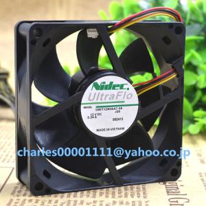 Nidec Ultraflo 120mm 冷却 ファン CPU強力ファン 5個 ニデック Nidec UltraFlo デスクトップ冷却ファンT92T12MS4A7-57 J57