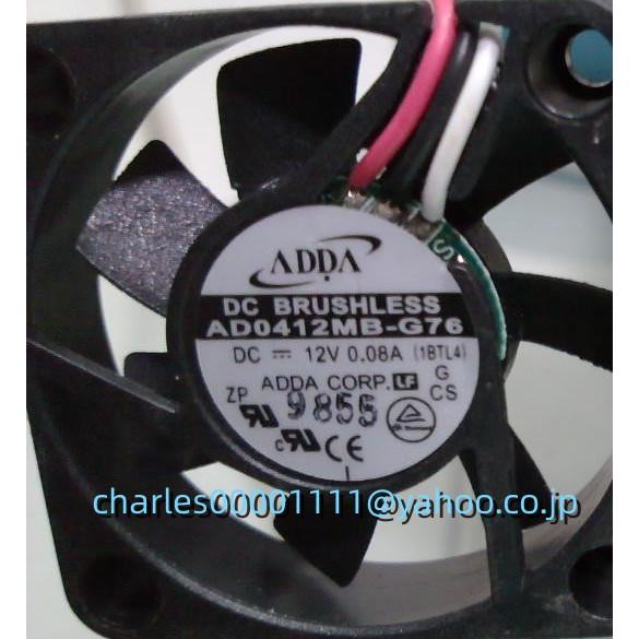 新品 ADDA 4010 4CM 0.08A AD0412MB-G76 ファン