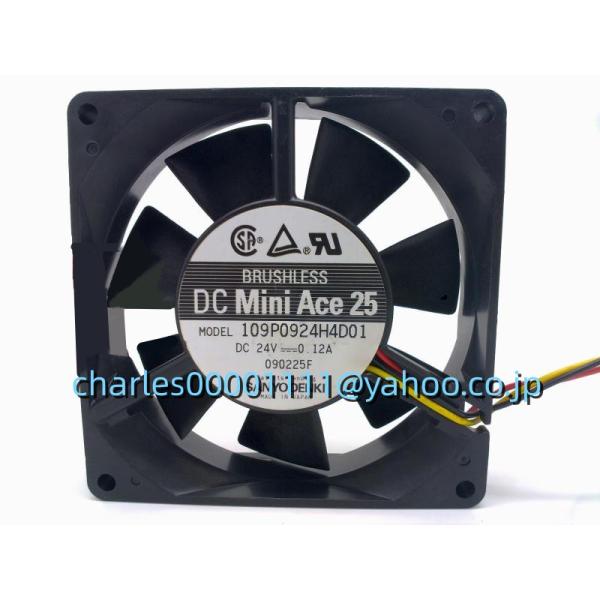 SANYO 9225 9CM 24V 0.12A 109P0924H4D01 ファン
