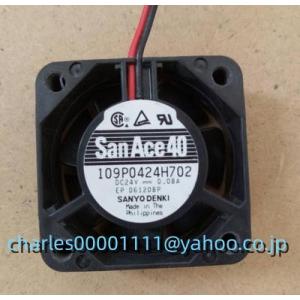 新品 SANYO 109P0424H702 109P0424D605 24V ファン