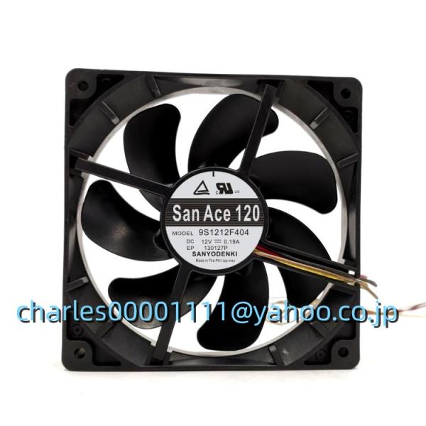 新品 SANYO 12025 12V 0.19A 12cm 9S1212F404 ファン