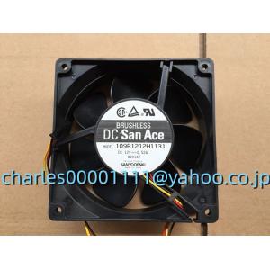 新品 SANYO 109R1212H1131 DC12V 0.52A 12cm 12038 ファン