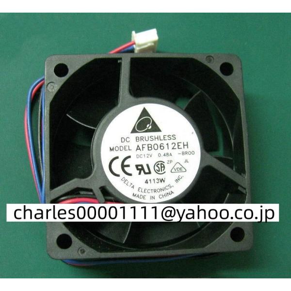 新品 DELTA AFB0612EH-AR00 6CM 6025 12V 0.48A 冷却ファン