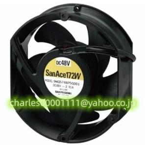 新品 SANYO 9WG5748P5G001 48V 2.91A ファン