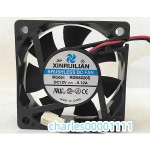 新品 XINRUILIAN 6020 RDM6020S DC12V 0.12A 6CM ファン
