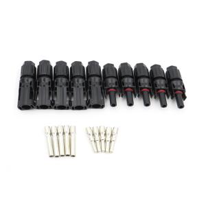 太陽光　MC4　コネクタ　100セット（+/-）！！ MC4コネクター 100セット : インフィパワーショップ - 通販 - Yahoo