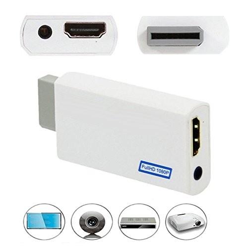 送料無料 お買い得 HDMI変換アダプター HDMIコンバーター Wii シグナルを720p 108...