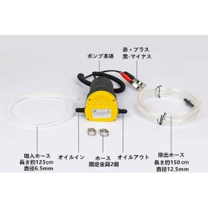送料無料 電動式オイルチェンジャー 上抜き 1...の詳細画像2
