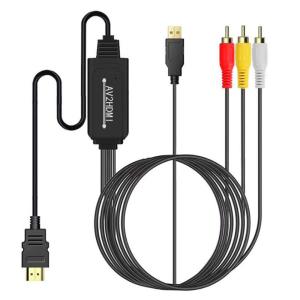 送料無料RCA to HDMI変換コンバーター...の詳細画像1