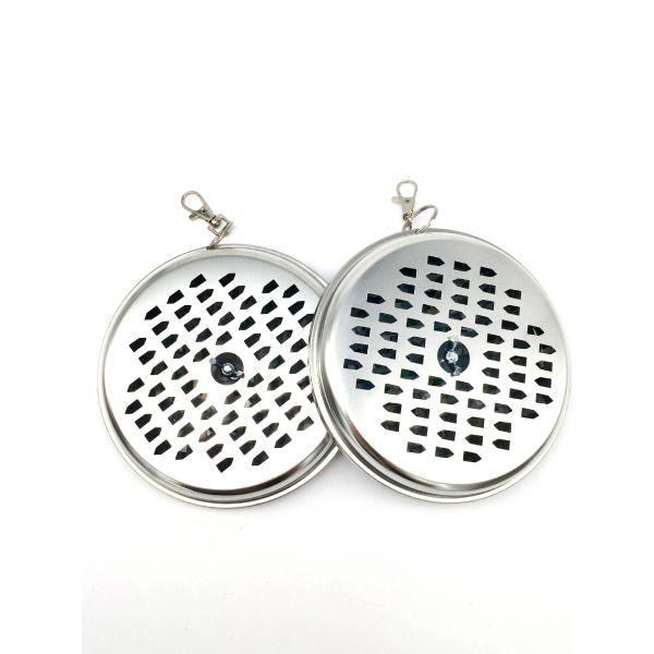 送料無料 蚊取り線香ホルダー 吊り下げ 線香皿 携帯防虫器 2個セット アウトドア キャンプ 屋外用...