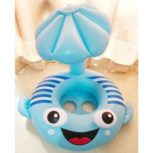 送料無料 浮き輪 さかな 魚 子供用 足入れ ...の詳細画像2