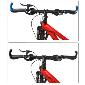 送料無料 自転車グリップ ハンドルバー 牛角 ...の詳細画像1