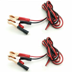 ワニ口クリップコード ワニ口クリップ　 テストリード　ケーブルテストワイヤー　2本セット