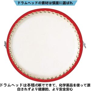 送料無料太鼓小太鼓セット 楽器 盛り上げ太鼓 ...の詳細画像2