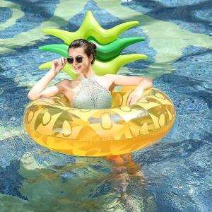 送料無料 浮き輪 うきわ パイナップル 大人用...の詳細画像1