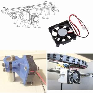 送料無料 2点セット 冷却ファン 12V 9ブ...の詳細画像3