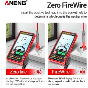 送料無料 Aneng 616デジタルマルチメー...の詳細画像4