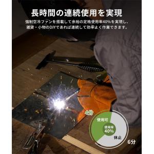 送料無料 半自動溶接機 MIG120L 最大出...の詳細画像4