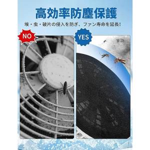 送料無料 新色追加 6個セット ファン付き作業...の詳細画像5