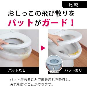 送料無料 30枚セット トイレ 汚れ防止パット...の詳細画像4