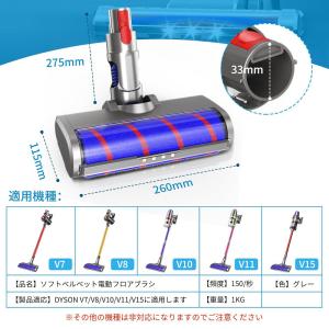 送料無料 最新進化 ダイソン 掃除機 互換ヘッ...の詳細画像1