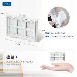 送料無料 2枚セット 互換品 RJK-30 浄...の詳細画像1