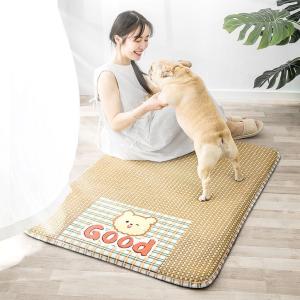 ペット用ベッド 犬猫兼用 い草シート マット 子猫