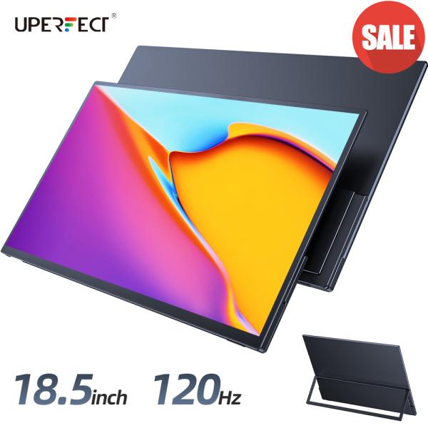 【18.5インチ大画面 120hz 自立式スタンド】モバイルモニター ゲーミングモニター モバイルデ...
