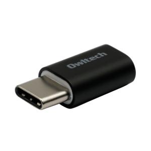 オウルテック Type-C変換アダプタ ブラック