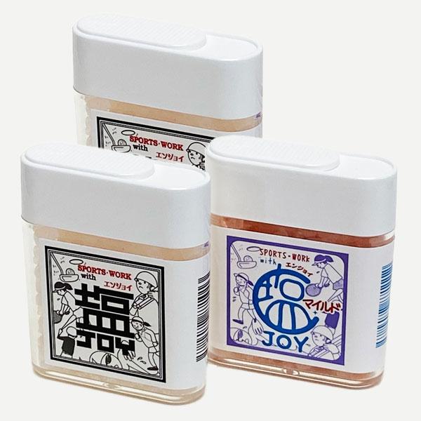 熱中症対策 ヒマラヤ岩塩 塩JOY ハードなレギュラー 20g×2個 / やさしいマイルド 20g ...