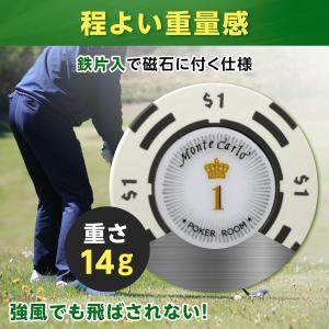 ゴルフマーカー グリーンマーカー 12枚セット...の詳細画像5