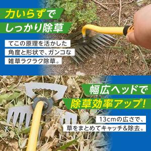 草刈り 道具 ツール 草抜き レーキ 鎌 鍬 ...の詳細画像3