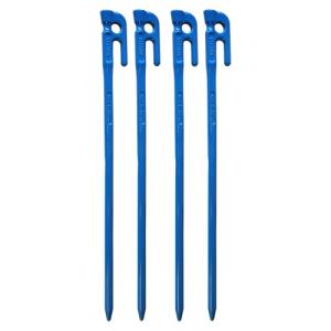 エリッゼ 鍛造ペグ エリッゼステーク 38cm 4本セット ブルー粉体焼付塗装 MK-380BL MADE IN JAPAN
